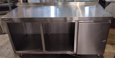 Ερμάριο Ανοξείδωτο 165x70x89Cm Με Ανασήκωμα & 1 Πόρτα Μεταχειρισμένο